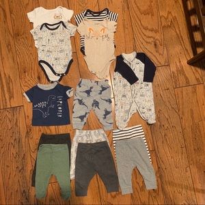 Baby Boy 13 piece 0-3M Bundle